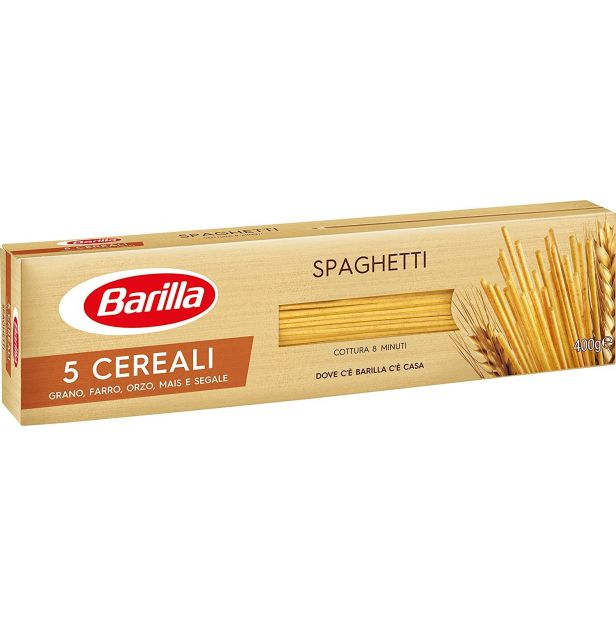 Спагети с пет вида зърна 400 гр. BARILLA