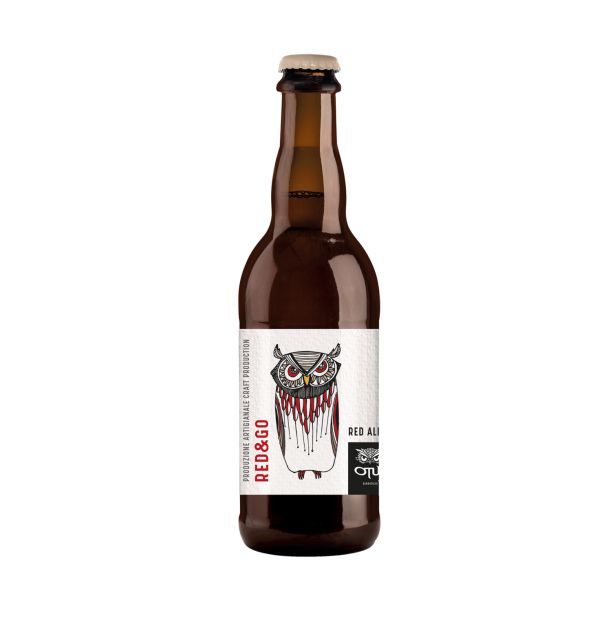 Бира RED & GO Red Ale 5,5%, 50 cl. OTUS