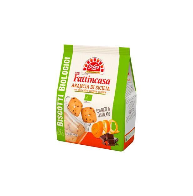 Бисквити с портокалови корички 360 гр. БИО DI LEO