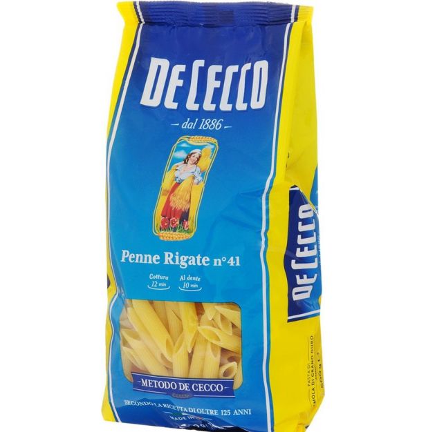Пенне ригате №41 500 гр. DE CECCO Пенне ригате №41 500 гр. DE CECCO