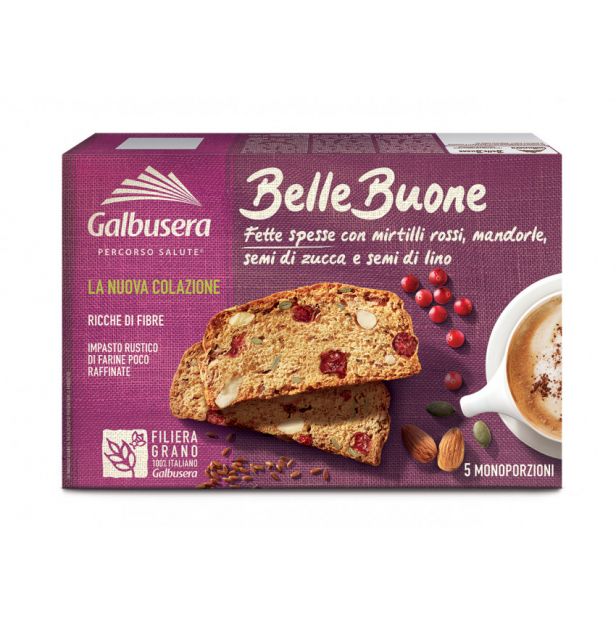 Бисквити с червени боровинки 200 гр. GALBUSERA Бисквити с червени боровинки 200 гр. GALBUSERA