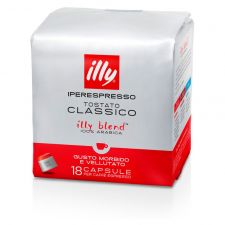 Кафе капсули IPERESPRESSO CLASSICO 18 бр. ILLY Кафе капсули IPERESPRESSO CLASSICO 18 бр. ILLY