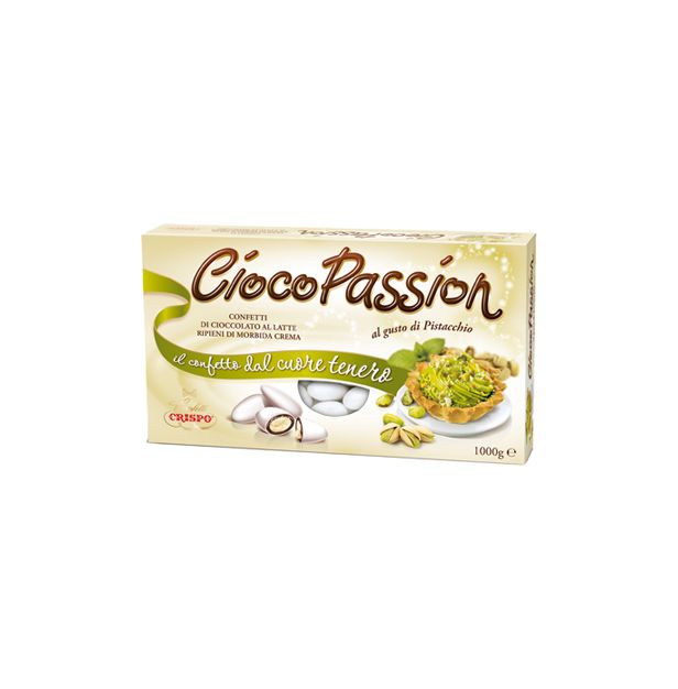 Cioco Passion конфети с шам-фъстък 1000 гр. Криспо