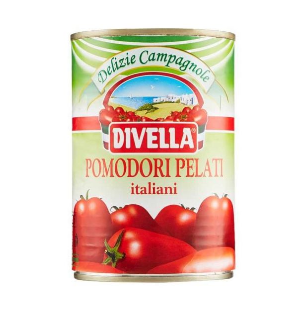 Белени домати 400 гр. DIVELLA Белени домати 400 гр. DIVELLA