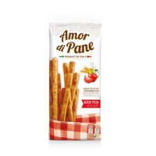 Гризини с вкус на пица 125 гр. AMOR DI PANE Гризини с вкус на пица 125 гр. AMOR DI PANE
