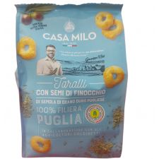 Тарали със семена от финокио 250 гр. CASA MILO