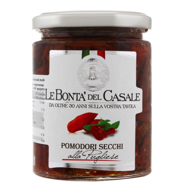 Сушени домати "Алла Пулиезе" 314 мл. DISPAC Сушени домати "Алла Пулиезе" 314 мл. DISPAC