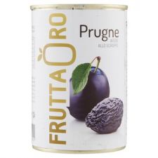 Цели сини сливи в сироп 420гр.FRUTTA ORO