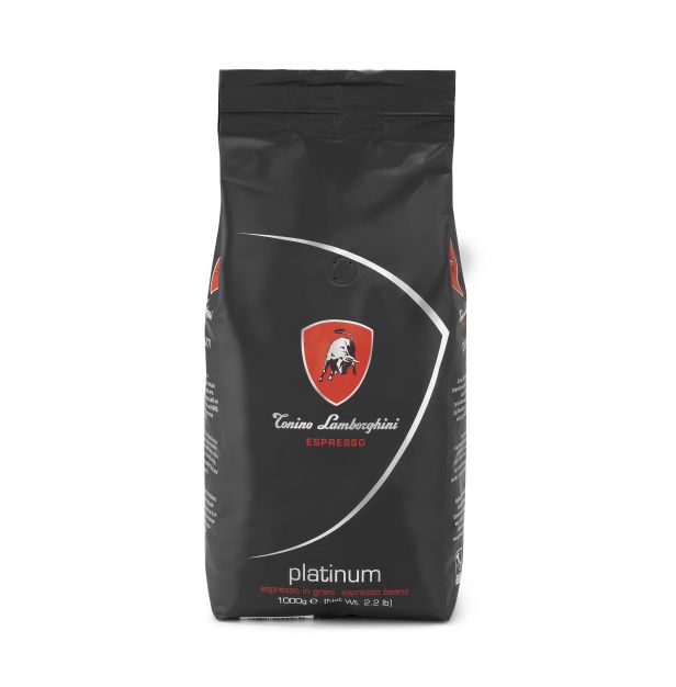 Roasted coffee beans 1 kg Platinum TONINO LAMBORGHINI