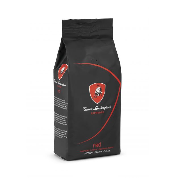 Roasted coffee beans 1 kg RED TONINO LAMBORGHINI Roasted coffee beans 1 kg RED TONINO LAMBORGHINI