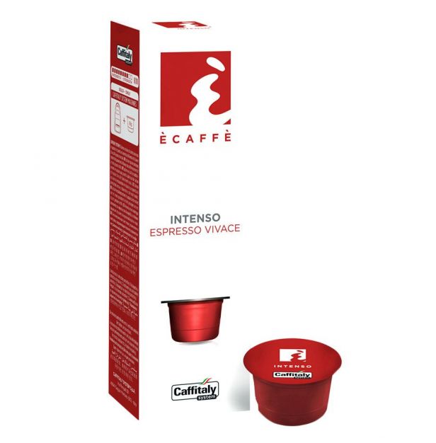 КАФЕ НА КАПСУЛИ ИНТЕНЗО 10бр х 8гр. Caffitaly КАФЕ НА КАПСУЛИ ИНТЕНЗО 10бр х 8гр. Caffitaly