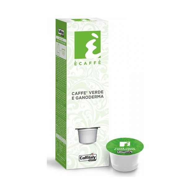 Кафе капсули зелено кафе 10 бр. CAFFITALI Кафе капсули зелено кафе 10 бр. CAFFITALI