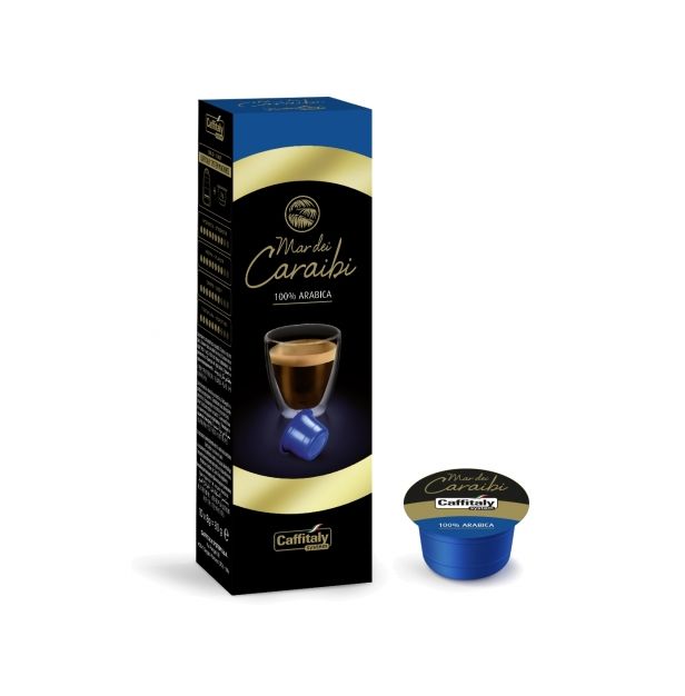 КАФЕ КАПСУЛИ Mar dei CARAIBI 10 бр х 8гр. КАФЕ КАПСУЛИ Mar dei CARAIBI 10 бр х 8гр.