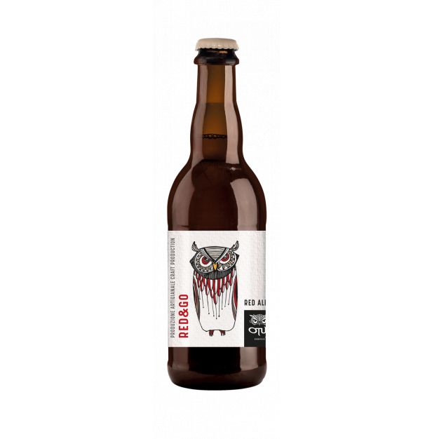 Бира RED & GO Red Ale 5,5%, 50 cl. OTUS Бира RED & GO Red Ale 5,5%, 50 cl. OTUS