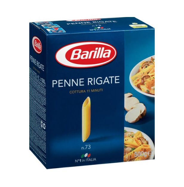 Пенне ригате № 73 500 гр. BARILLA Пенне ригате № 73 500 гр. BARILLA