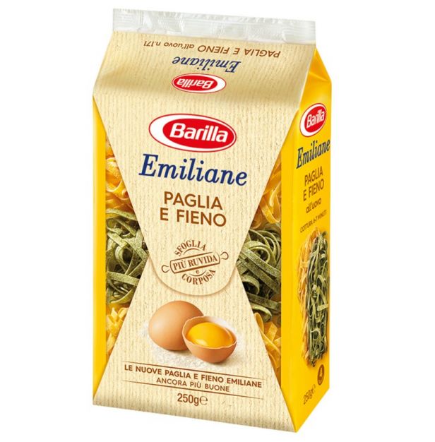 Емилиане слама и сено с яйца 250 гр. BARILLA