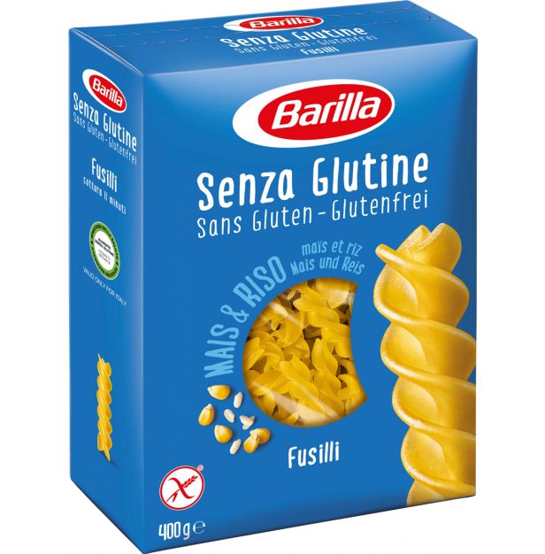 Фусили 400 гр. БЕЗ ГЛУТЕН BARILLA