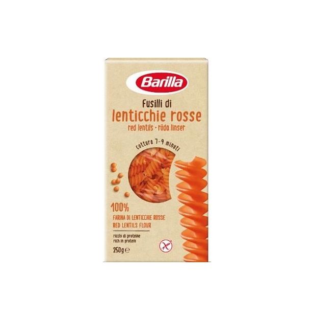 Фузили от червена леща 250 гр. BARILLA Фузили от червена леща 250 гр. BARILLA
