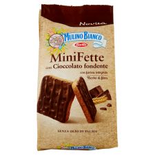 Мини Фетте с черен шоколад 110 гр. MULINO BIANCO Мини Фетте с черен шоколад 110 гр. MULINO BIANCO
