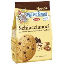 Бисквити със сухи плодове  и черен шоколад 300 гр.MULINO BIANCO