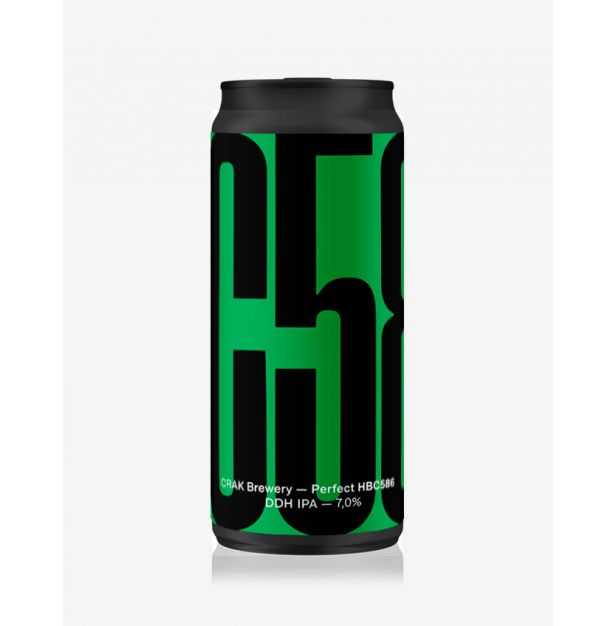 Бира Perfect HBC 586  DDH IPA - 7,0% кен 400ml CRAK