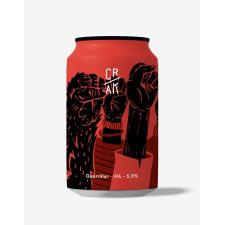 Бира Guerrilla IPA - 5.8% кен 330ml CRAK