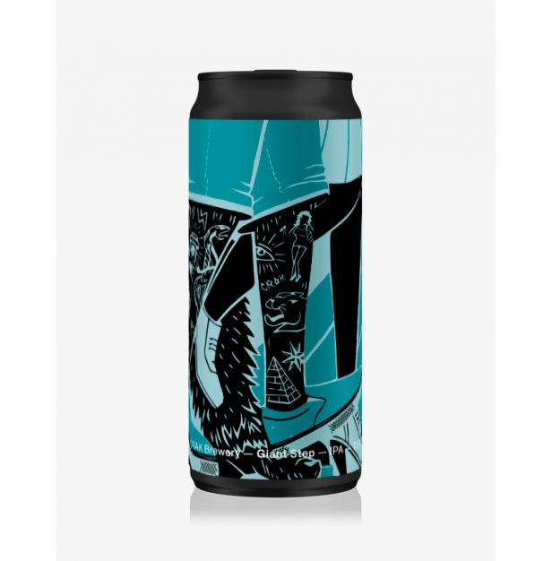 Бира Giant step IPA - 7.5% кен 330ml CRAK