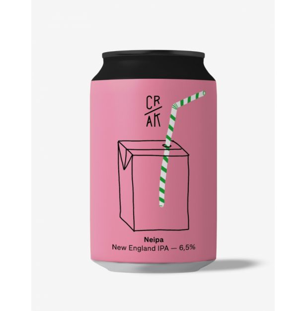 Бира Neipa New England IPA - 6.5% кен 330ml CRAK