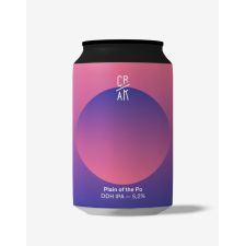 Бира Plain of the Po Birra DDH IPA - 5,2% кен 330ml CRAK