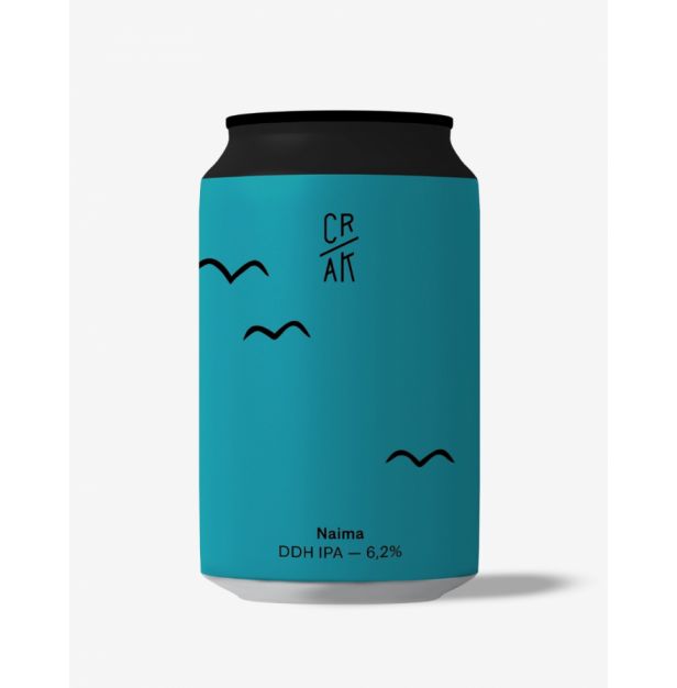 Бира Naima Giant Step - DDH IPA - 6.2% кен 330ml CRAK