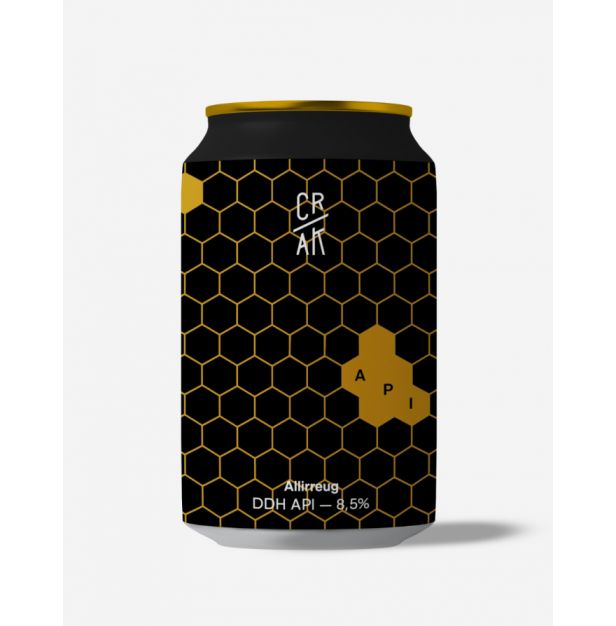 Бира Allirreug Birra DDH API - 8,5% кен 330ml CRAK