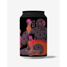Бира Schwarz After Sauna  - 5.2% кен 330ml CRAK