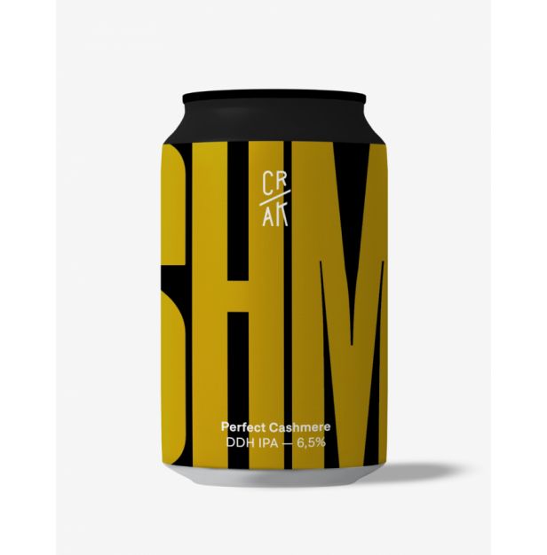 Бира Perfect Cashmere Birra DDH IPA - 6.5% кен 330ml CRAK