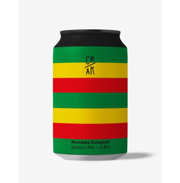 Бира Mundaka Sunsplash Session IPA - 2.8% кен 330ml CRAK