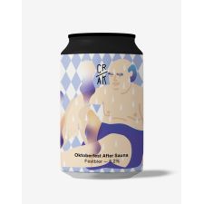 Бира Oktoberfest After Sauna Birra Marzen - 5.2% кен 330ml CRAK