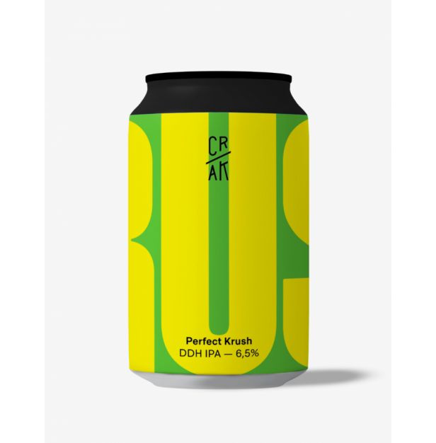 Бира Perfect Krush Birra DDH IPA - 6,5% кен 330ml CRAK
