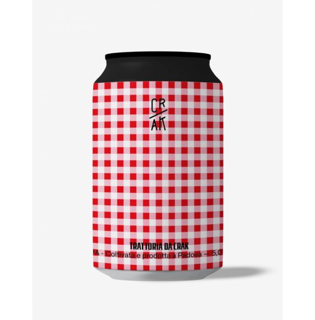 Бира Trattoria da Crak® Birra IPA - 5,0% кен 330ml CRAK