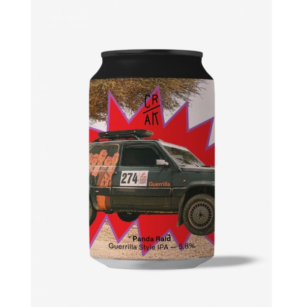 Бира Panda Raid Birra IPA - 5,8% кен 330ml