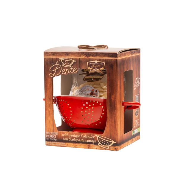 Комплект паста с червен гевгир 500 гр. LA FABBRICA DELLA PASTA