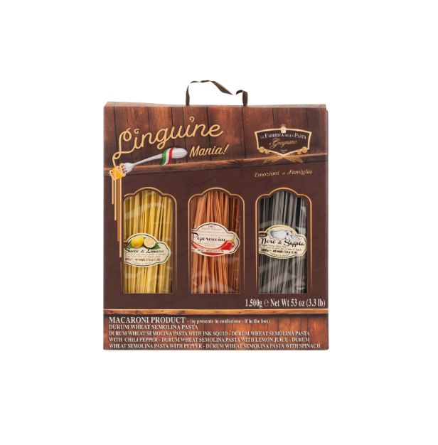 Лингуини Мания 1500  гр. LA FABBRICA DELLA PASTA