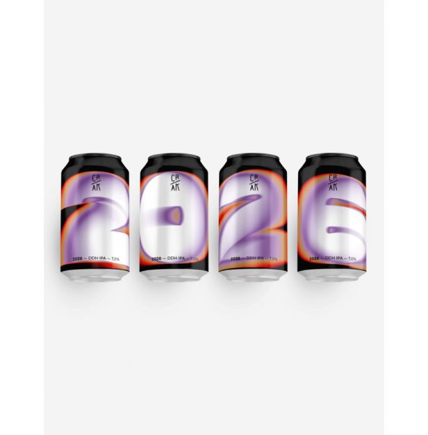 Бира 2026 Birra DDH IPA - 7,0%  кен 330ml CRAK